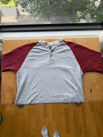 Vintage Cabela's Henley LS