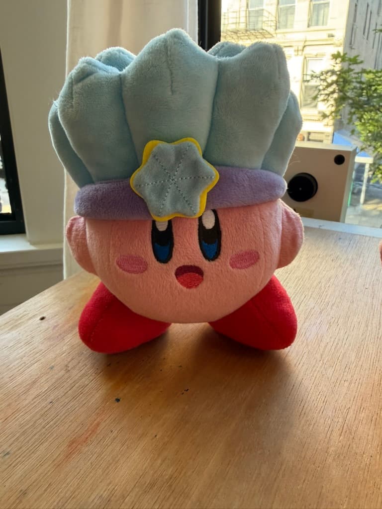 Ice Kirby Plush