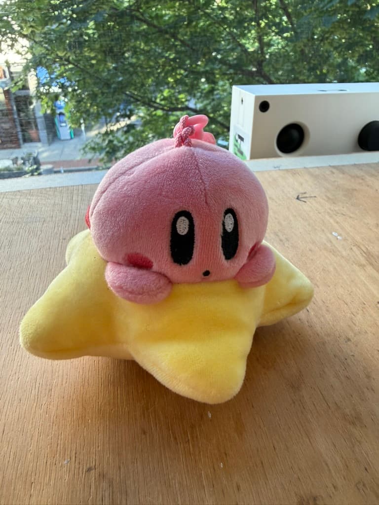 Kirby Warp Star Bag Charm